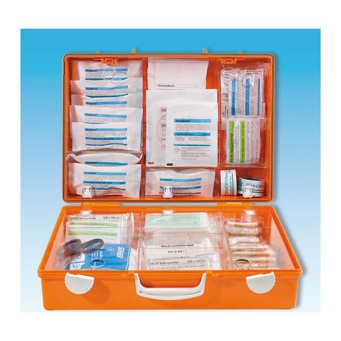 SÖHNGEN Erste-Hilfe-Koffer DIN 13169 orange