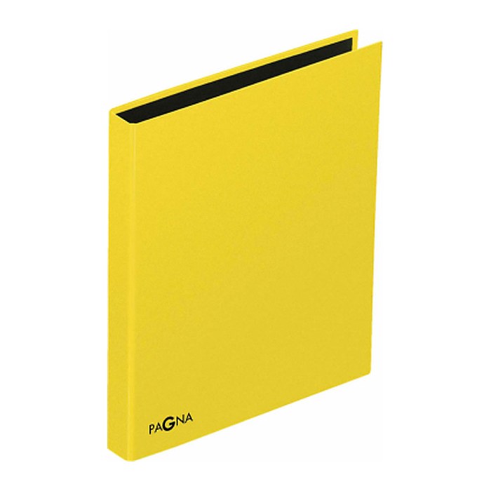 PAGNA Basic Ringbuch 2-Ringe gelb DIN A4, 1 St.