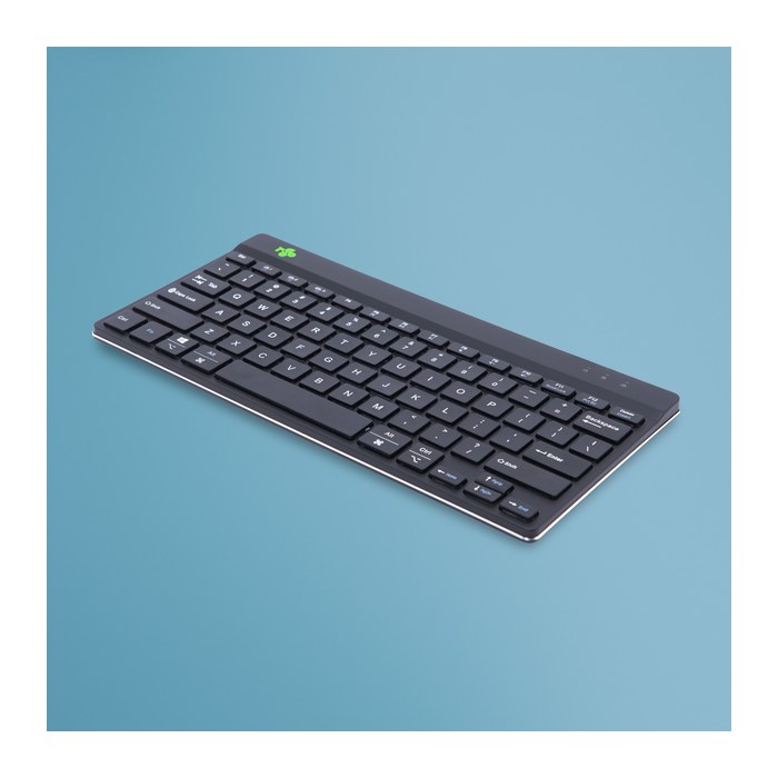 R-Go Tastatur Compact Break US-Layout kabellos schwarz