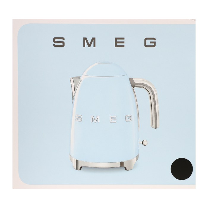 smeg Wasserkocher KLF03BLEU schwarz 1,7 l 2.400 W