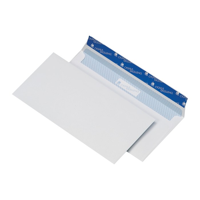 MAILmedia Briefumschläge Cygnus Excellence® DIN C6 ohne Fenster hochweiß haftklebend 500 St.