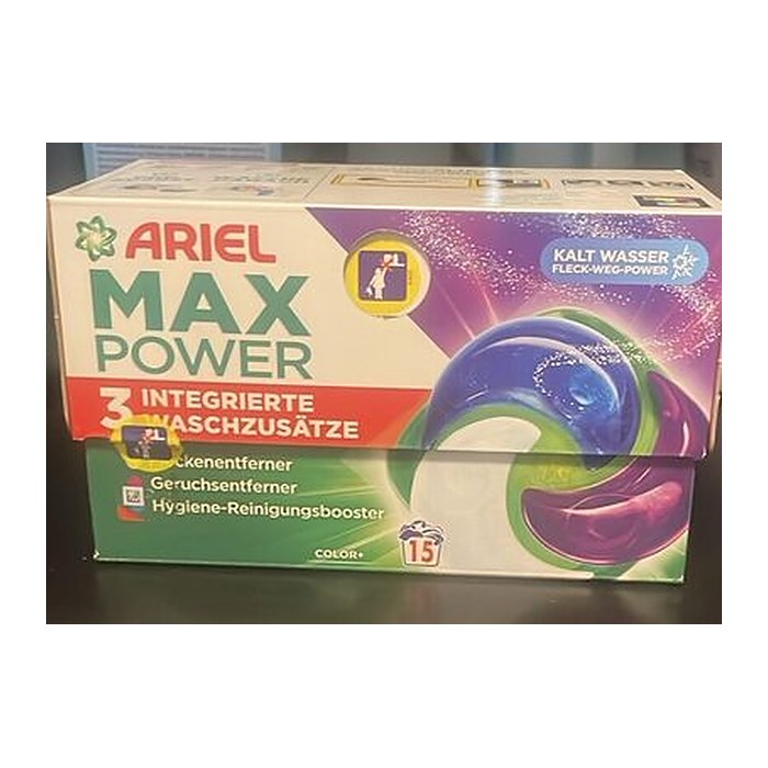 ARIEL MaxPower UNIVERSAL+ Waschmittel, 15 St.