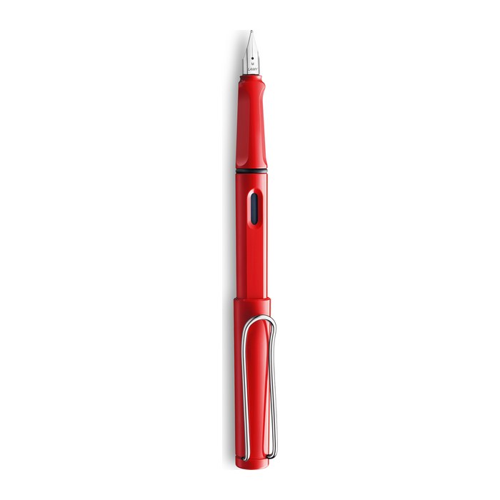 LAMY safari Patronenfüller rot hochglänzend M (mittel), 1 St.