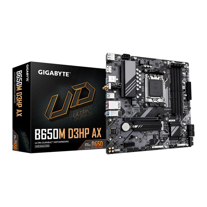 Gigabyte B650M D3HP AX (B650,AM5,mATX,DDR5)