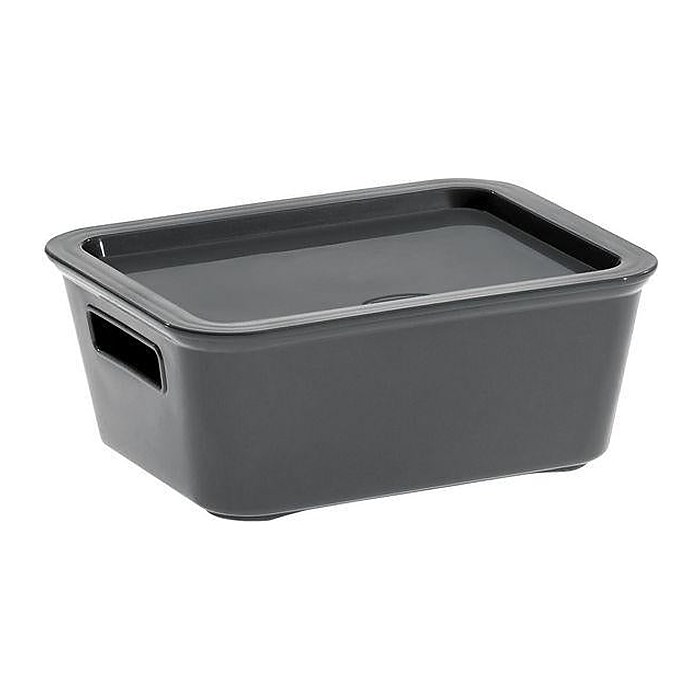 cep Bella Aufbewahrungsbox 1,18 l grau 14,0 x 18,0 x 7,0 cm, 1 St.