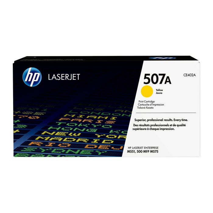 HP 507A (CE402A) gelb Tonerkartusche