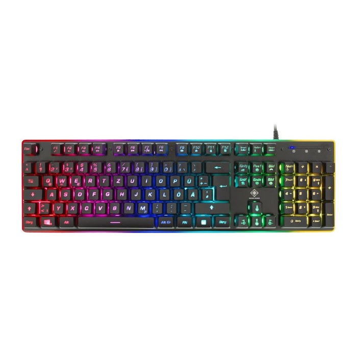 Deltaco Gaming Tastatur USB, RGB, schwarz PK75