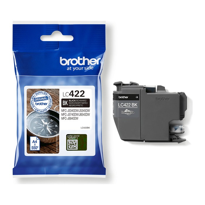 brother LC-422BK schwarz Druckerpatrone