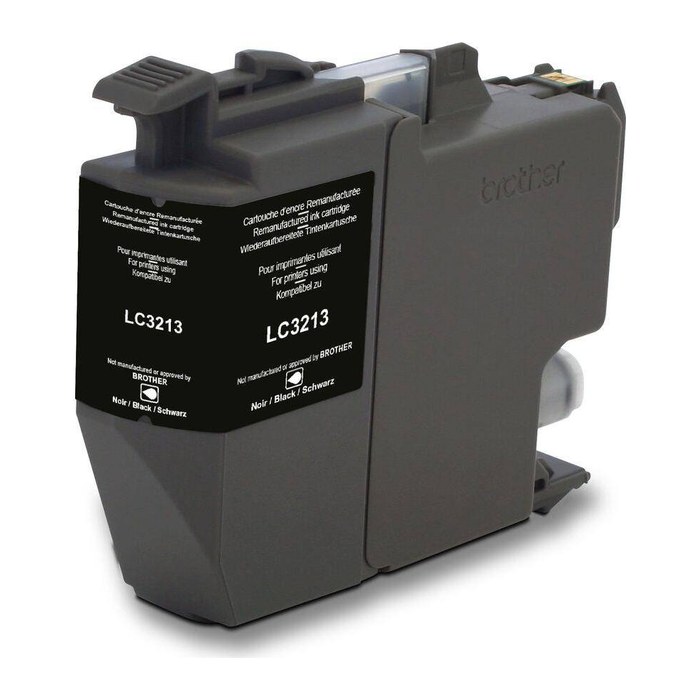 Freecolor Patrone Brother LC3213 black remanufactured