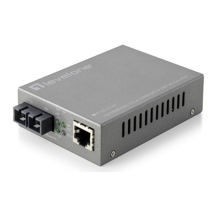 LevelOne Media Konverter RJ45->SC FE SM WebSmat 1310nm 20km