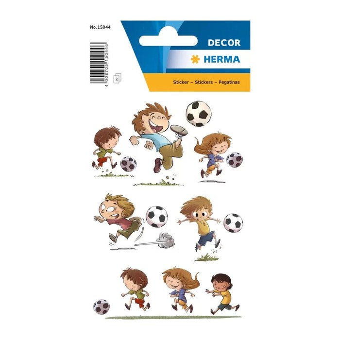 HERMA Sticker Decor Fußballfreunde