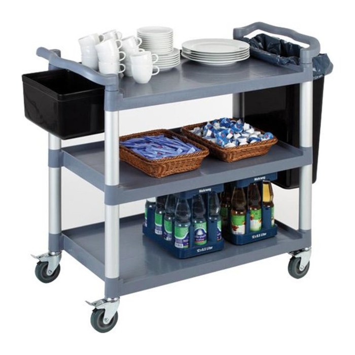 APS Servierwagen READY grau 50,0 x 108,0 x 96,0 cm