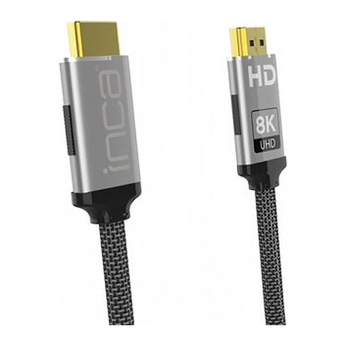 INCA HDMI-Kabel2.1 8K 48Gbit/s 7680x4320@120Hz 1.50m gr retail