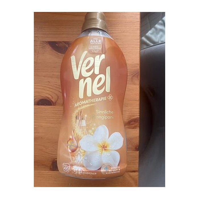 Vernel Aromatherapie Sinnliche Frangipani Weichspüler flüssig, 1,012 l