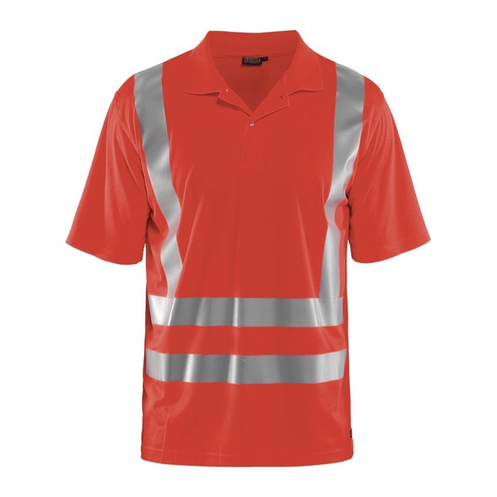 BLAKLÄDER® unisex Warnschutz Shirt 3391 hellrot Größe XL, 1 St.