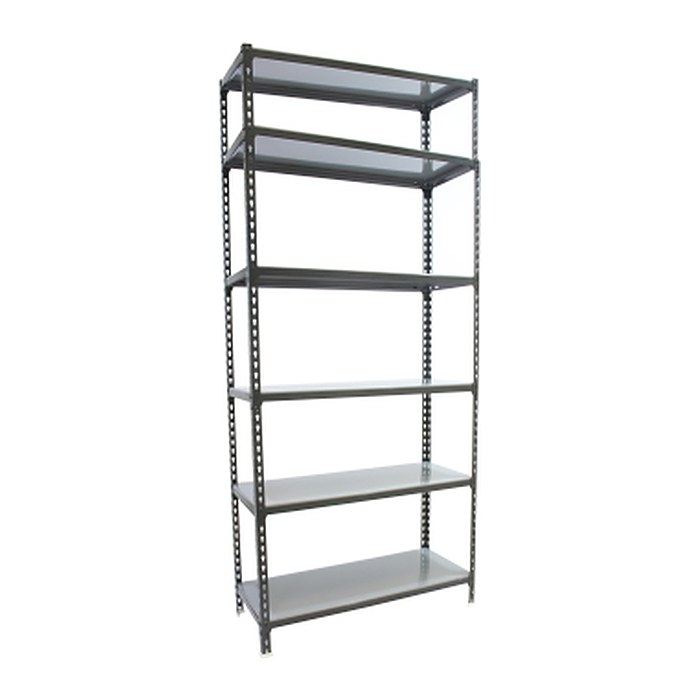 Simonrack Schwerlastregal SIMONCLICK SUPERPLUS 6 8425437098536 anthrazit, silber 110,0 x 50,0 x 250,0 cm