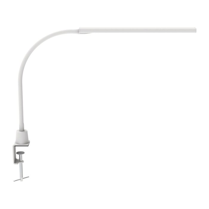 MAUL MAULpirro LED Schreibtischlampe weiß 6 W mit Tischklemme