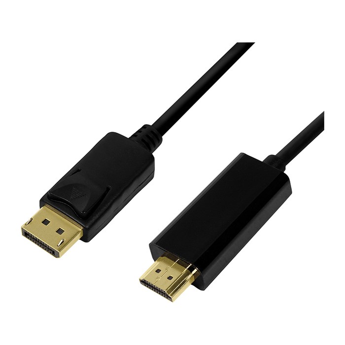 Logilink DisplayPort-Kabel DP 1.2 zu HDMI 1.4 3m black