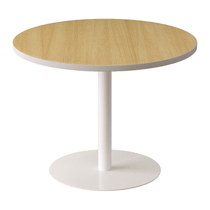 meet powered by PAPERFLOW Beistelltisch rund Spanplatte buche 80,0 x 80,0 x 60,0 cm, 1 St.