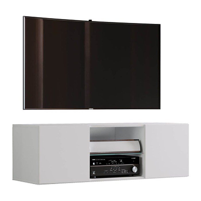 VCM my media TV-Rack Jusa 115 weiß
