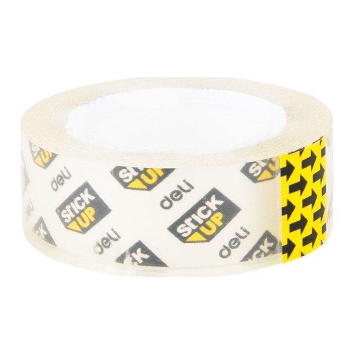 DELI Klebeband 18mm x 18m transparent 8 Stück