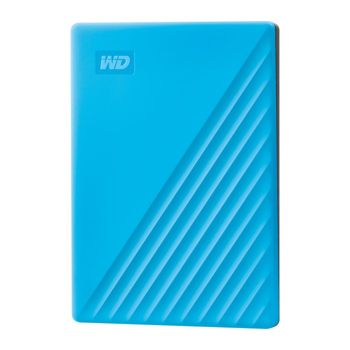 Western Digital My Passport 2 TB externe HDD-Festplatte blau, schwarz