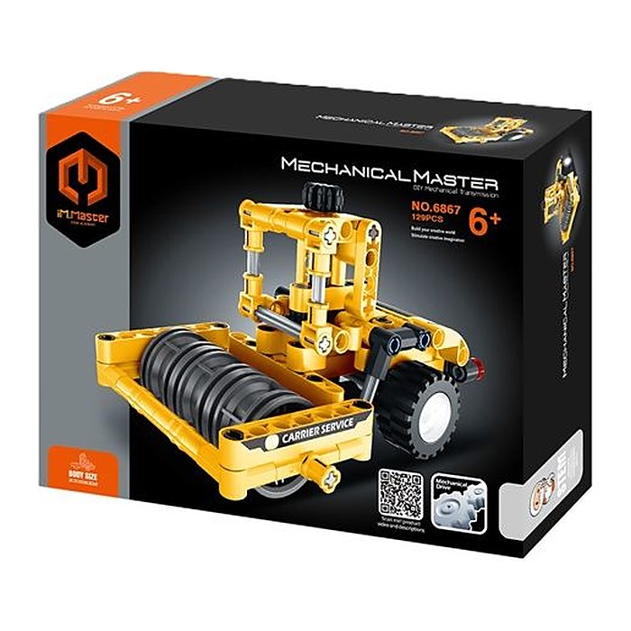 IM MASTER Building Block - Road Roller - 121 Pieces
