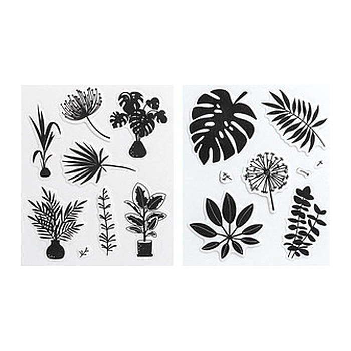 HEYDA Motivstempel-Set Blätter 10,0 - 55,0 mm, 1 St.