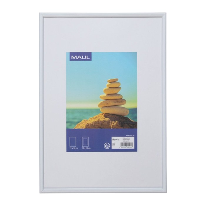MAUL Bilderrahmen MAULart weiß 21,0 x 30,0 cm, 1 St.