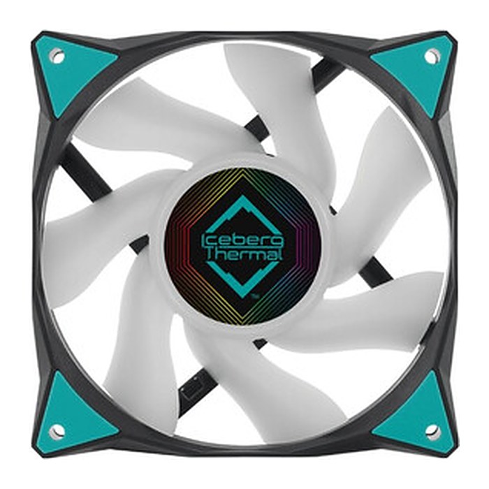 ICEBERG THERMAL IceGALE ARGB PWM - 120mm ARGB Black