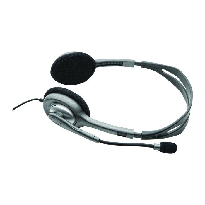 Logitech H110 Headset schwarz,silber
