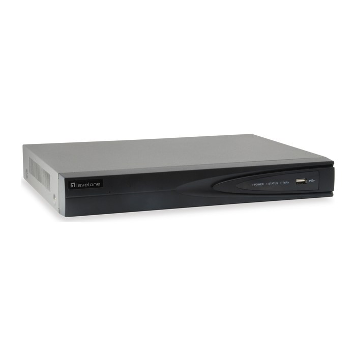 LevelOne Netzwerk Videorekorder 4-Kanal/ 1xHDD/ 8MP/GEMINI