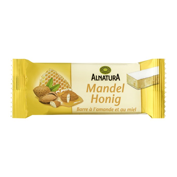 ALNATURA Bio Fruchtriegel Mandel Honig 40,0 g, 1 St.