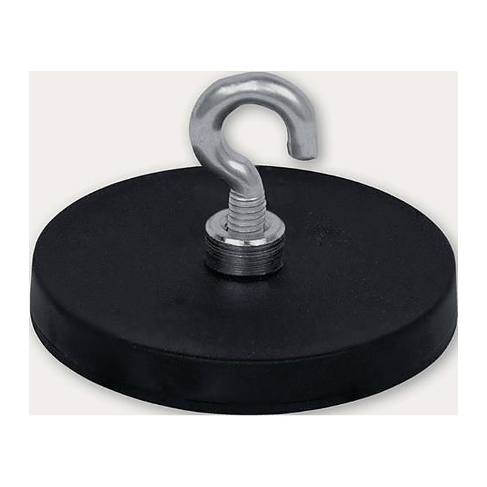 EICHNER Magnethaken schwarz, Metall Ø 4,3 x 6,0 cm, 5 St.