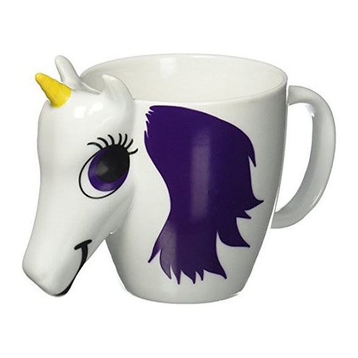 ThumbsUp! Tasse "Unicorn" Farbwechsel 300ml weiß