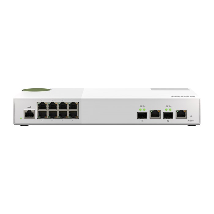 QNAP Switch 8 port 2.5Gbps, 2 port 10Gbps SFP+/NBASE-T Combo