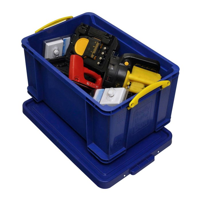 Really Useful Box Aufbewahrungsbox 48,0 l blau 60,0 x 40,0 x 31,5 cm, 1 St.