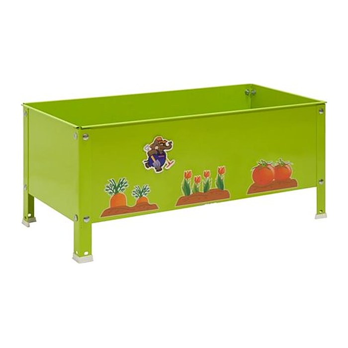 Simonrack Pflanzkübel SIMONGARDEN URBAN KID Metall grün rechteckig 90,0 x 40,0 x 41,0 cm, 1 St.