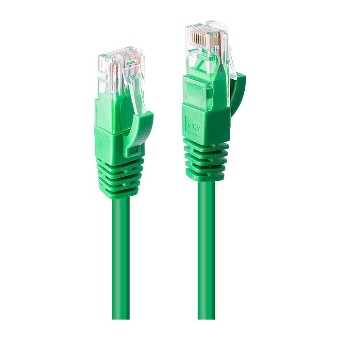 LINDY Patchkabel Cat6 U/UTP grün 0.50m