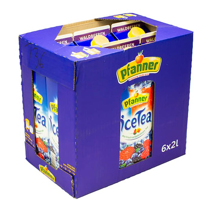 Pfanner Eistee Waldbeere 6x 2,0 l