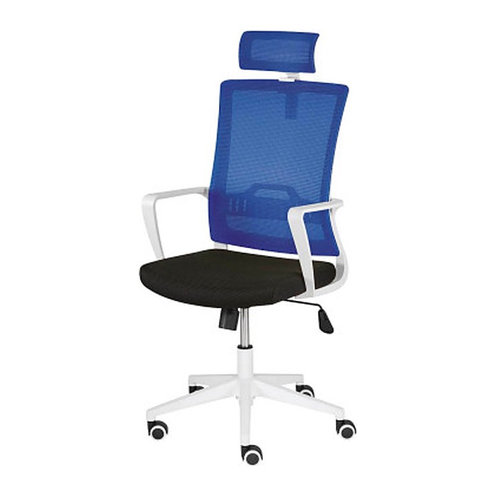 Mayer Bürostuhl mySTUDIO, 2377 502 Stoff blau, Gestell weiß