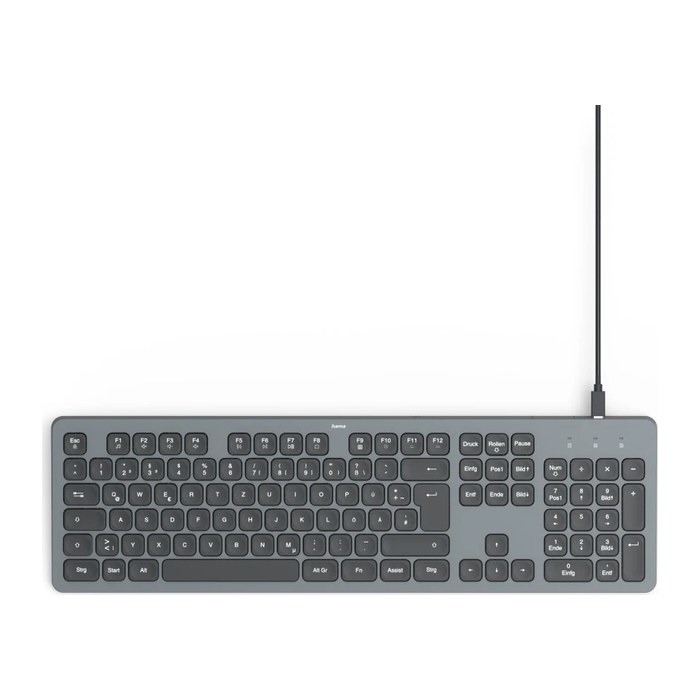 hama CK-400 Tastatur kabelgebunden schwarz