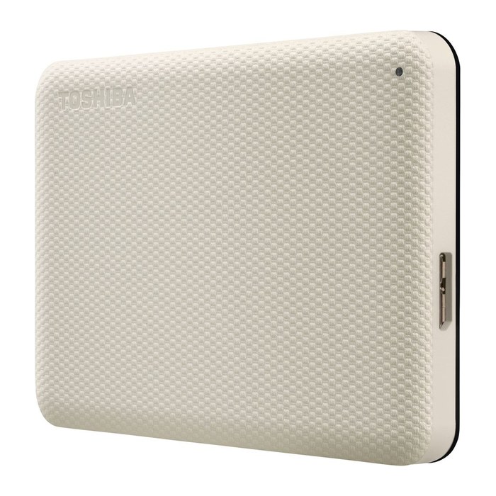 TOSHIBA Canvio Advance 2 TB externe HDD-Festplatte weiß