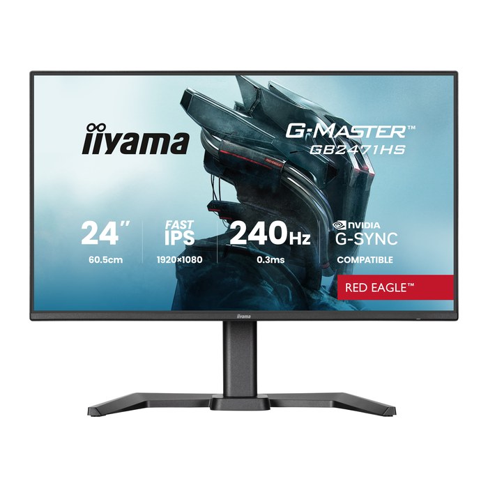 IIYAMA 60.5cm (23,8") GB2471HS-B1 16:9 2xHDMI+DP IPS black
