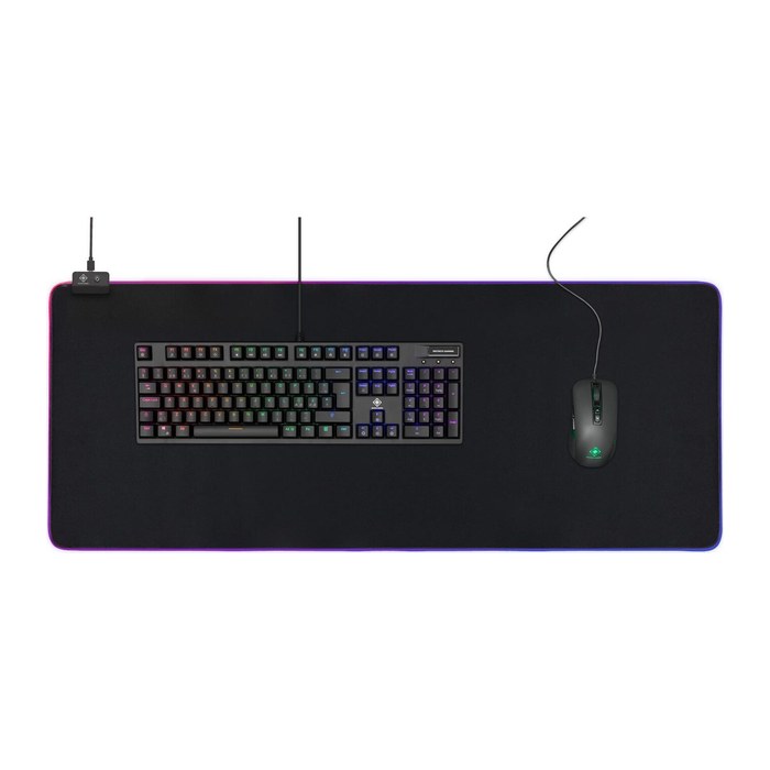 Deltaco Gaming Mauspad DMP310 RGB 900x360 schwarz