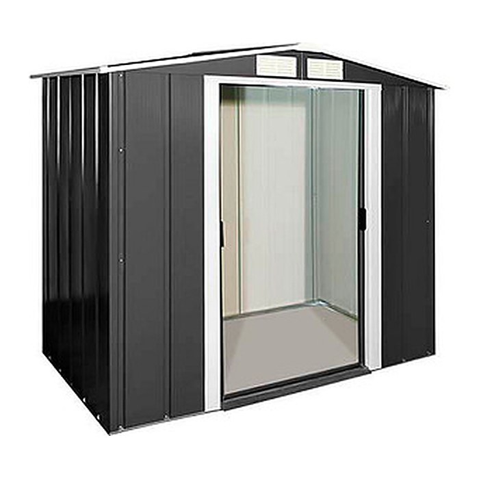 tepro Gerätehaus Eco 6x4, anthrazit/weiß, 1 St.