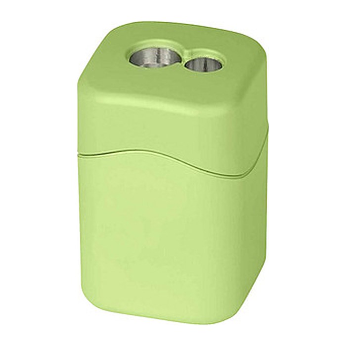 M + R Dosenspitzer doppelt ECO LINE 2 QUATTRO SWING® DUO grün