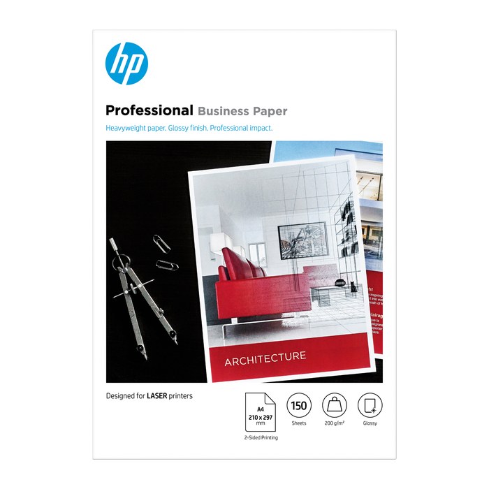 HP Fotopapier 7MV83A DIN A4 glänzend 200 g/qm 150 Blatt