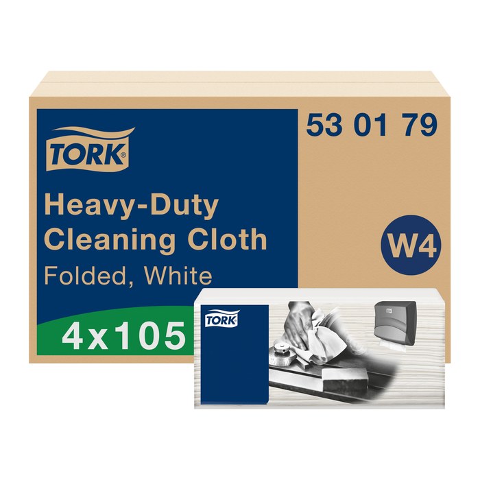 TORK trockene Reinigungstücher Premium W4 1-lagig weiß, 420 Tücher