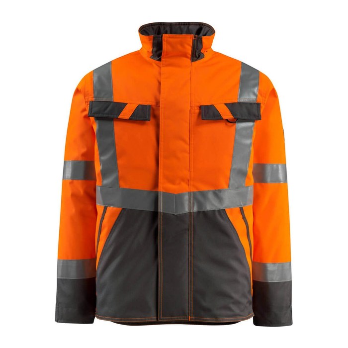 MASCOT® unisex Warnjacke Penrith warnorange, anthrazit Größe S